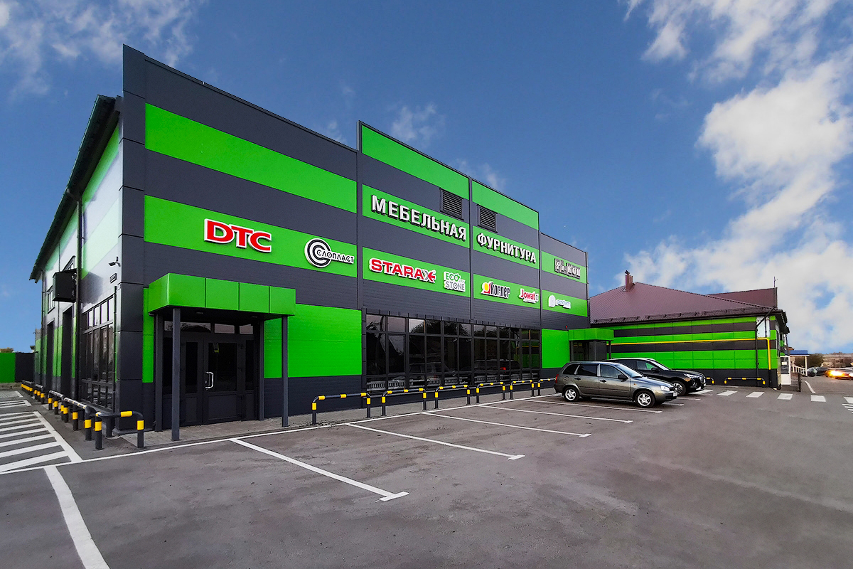 Рекламное агентство RED. Ультраяркие вывески из жидкого акрила в Кузнецке